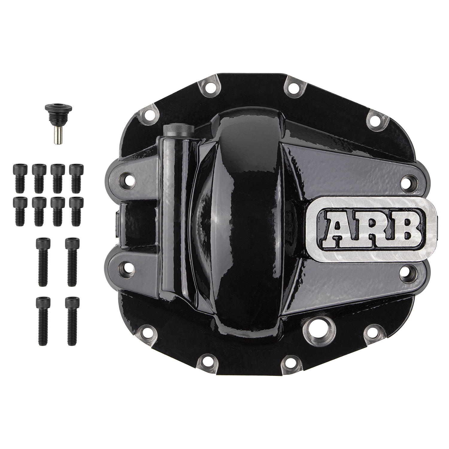 DIFF COVER JL RUBICON FRONT BLACK – Image 2