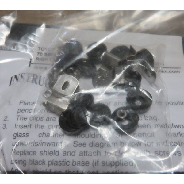 Alternative view of Déflecteur vitre avant gauche KZJ7 HZJ7 GRJ7 fourgon