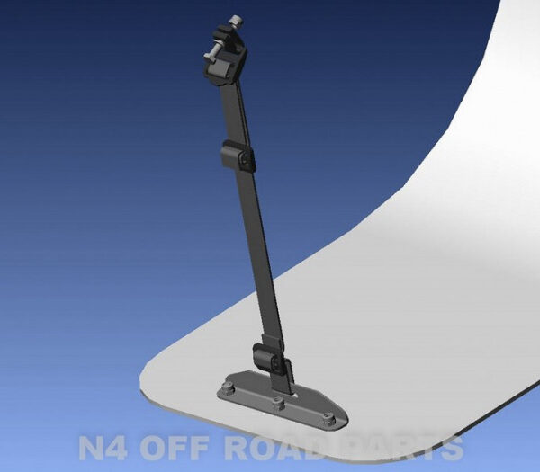 Alternative view of Kit de sangles montage bavettes N4-Offroad