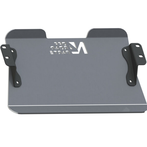 Alternative view of Ski de protection avant en aluminium de 8mm pour Toyota HDJ80 avec treuil mécanique d'origine N4-Offroad