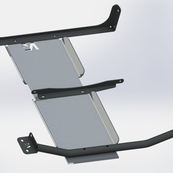 Alternative view of Ski de protection boîtes vitesses et transfert en aluminium de 8mm pour Toyota VZJ95 N4-Offroad