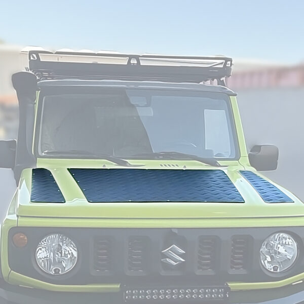 Alternative view of Protection capot aluminium strié 2mm Suzuki Jimny 2018+ N4-Offroad