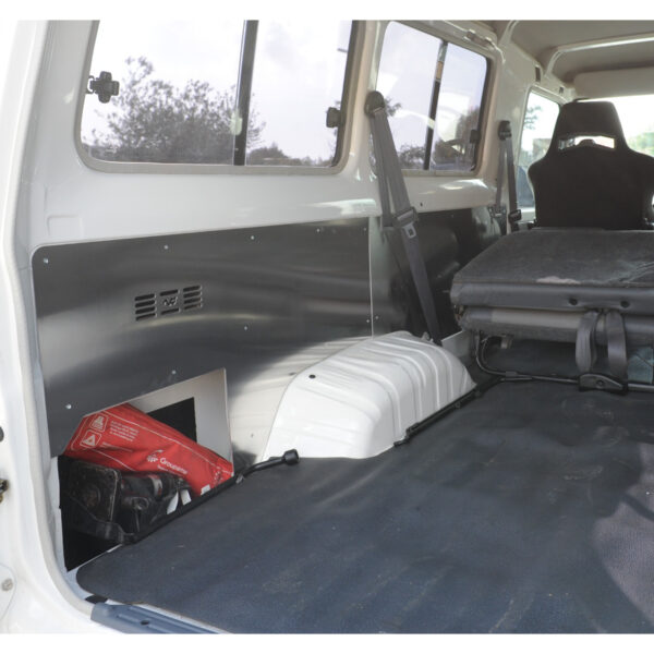 Alternative view of Habillages latéraux de coffre en aluminium de 2.5mm pour Toyota Land Cruiser HZJ78 HZJ75 BJ75 N4-Offroad