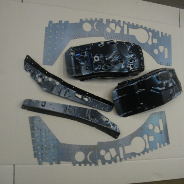 Alternative view of Kit de renforts d'ailes HD avant à souder pour Toyota Land Cruiser KDJ120 KDJ125 - kit de 6 pièces N4-Offroad