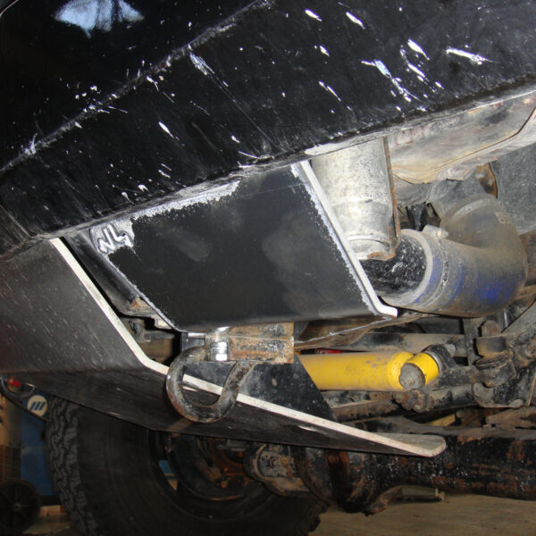 Alternative view of Ski de protection de bonbonne de climatisation en aluminium de 5mm pour Toyota HDJ80 N4-Offroad