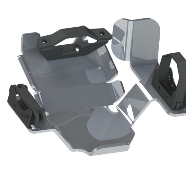 Alternative view of Ski protection nez pont arrière aluminium 8mm Toyota Land Cruiser Série 7 après 1999 N4-Offroad