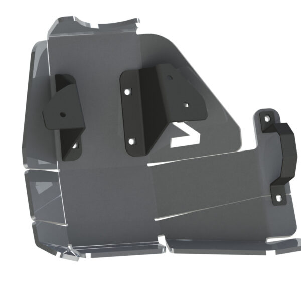 Alternative view of Ski de protection de nez de pont arrière en aluminium de 10mm pour Iveco Daily 3 4x4 phase 2 après 2019 N4-Offroad