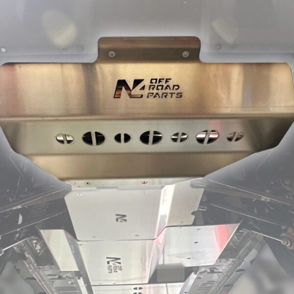 Alternative view of Ski protection silencieux échappement aluminium 6mm Dacia Duster 4x4 2024+ N4-Offroad