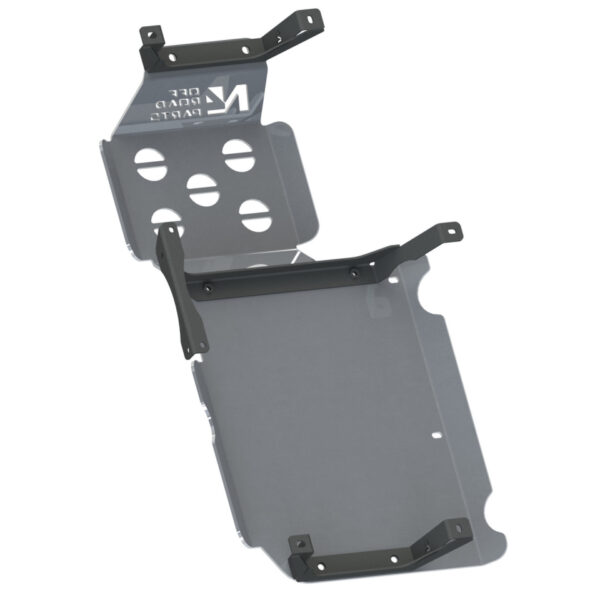 Alternative view of Ski protection réservoir et silencieux arrière aluminium 6mm Dacia Duster 4x4 2009-2023 N4-Offroad