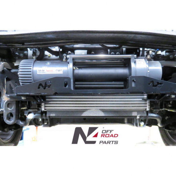 Alternative view of Platine de treuil intégrée au pare-chocs d'origine pour Nissan Navara D23 NP300 et Classe X