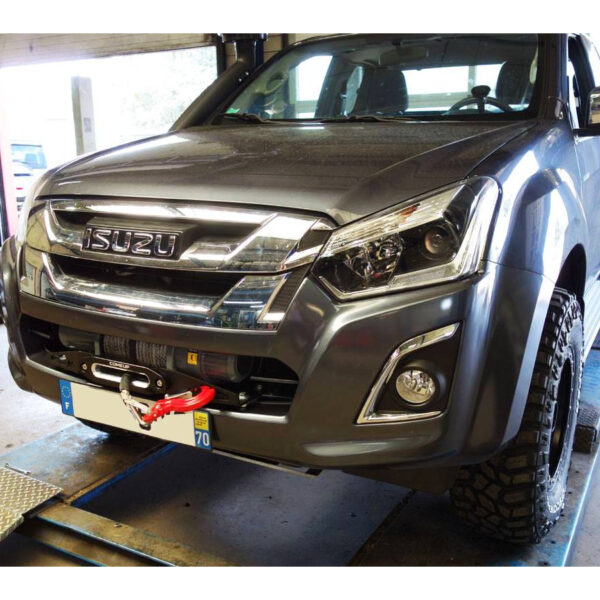 Alternative view of Platine de treuil intégrée au pare-chocs d'origine pour Isuzu D-Max 2012-2020