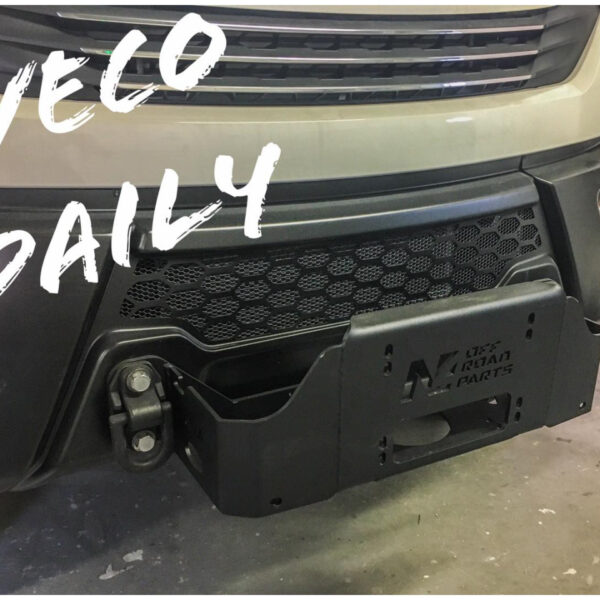Alternative view of Platine de treuil pour Iveco Daily 4x4 III ph 2 - compatible treuils électriques 4-8 Tonnes N4-Offroad