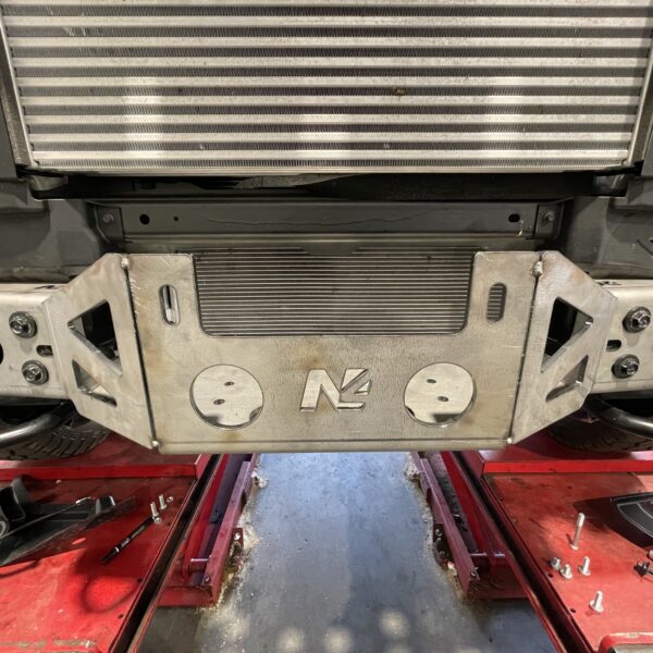 Alternative view of Platine de treuil intégrée au pare-chocs d'origine pour Ford Ranger Raptor 2019->2023