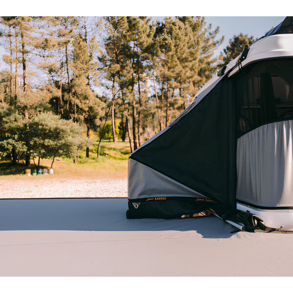 Alternative view of Tunnel de store entrée 70cm côté gauche pour tente de toit Space James Baroud