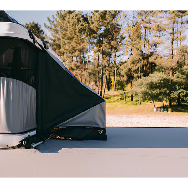 Alternative view of Tunnel de store entrée 70cm côté droit pour tente de toit Space James Baroud