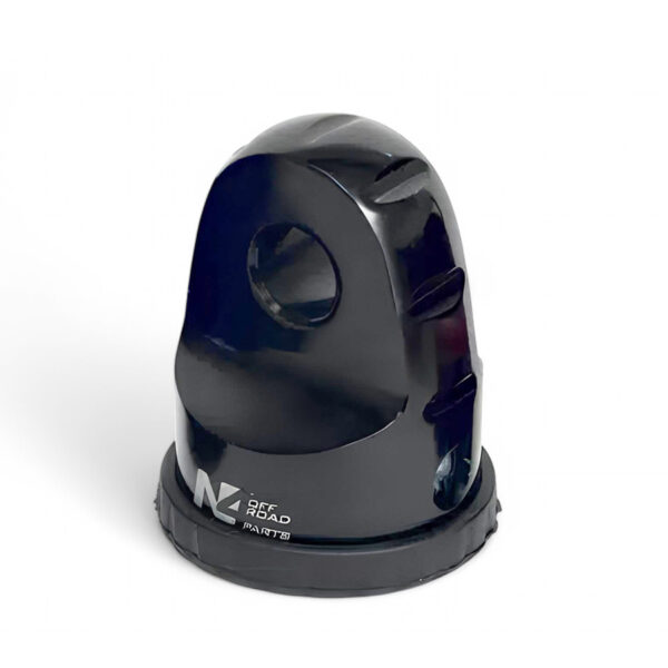 Alternative view of Arrêt de corde 8T en aluminium anodisé noir pour fixation manille N4-Offroad