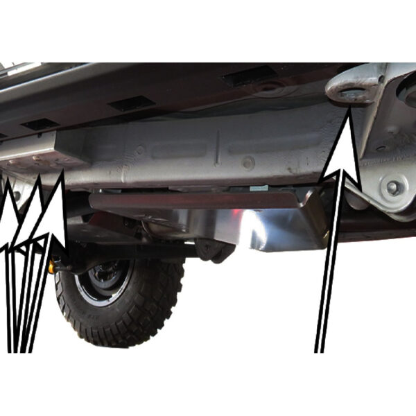 Alternative view of Protections tubulaires de bas de caisse Suzuki Jimny GL N4-Offroad