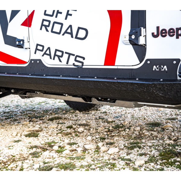 Alternative view of Protections de bas de caisse Jeep Wrangler Unlimited JLU 5 portes N4-Offroad