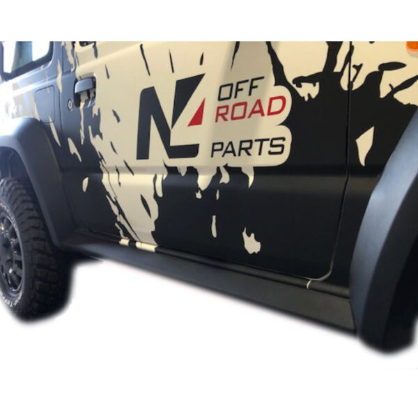 Alternative view of Protections tubulaires profilé de bas de caisse Suzuki Jimny GL N4-Offroad