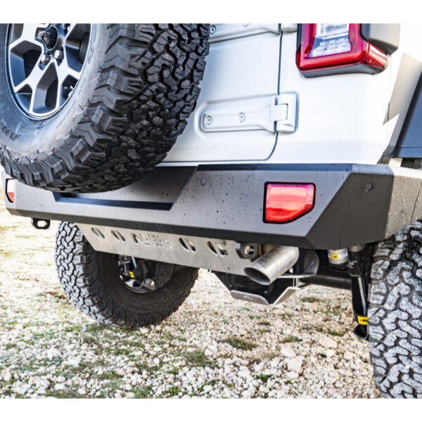 Alternative view of Pare-chocs arrière acier Jeep Wrangler JL JLU N4-Offroad