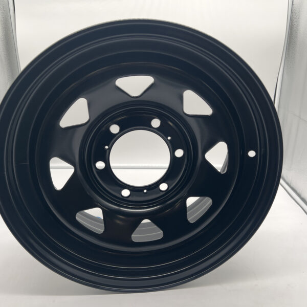 Alternative view of Jante acier Triangular noire 7x16 6x139.7 Toyota Hilux IFS 4Runner N4-Offroad