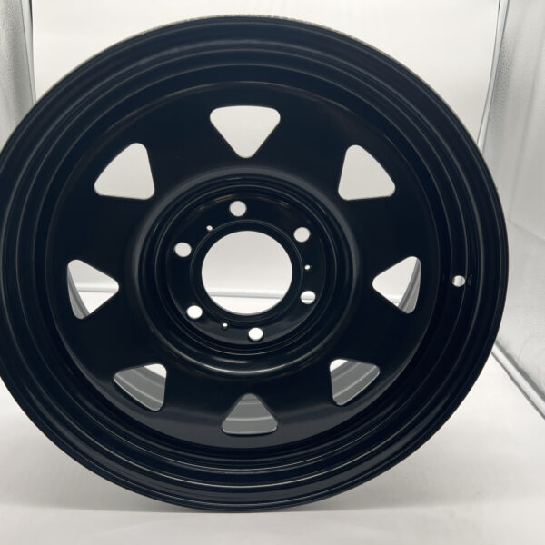 Alternative view of Jante acier Triangular noire 7X17 6x139.7 Ford Ranger