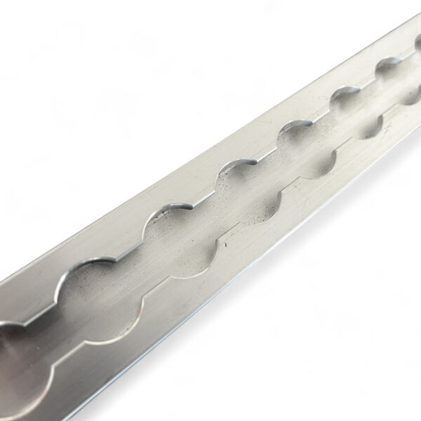 Alternative view of Rail arrimage Aero encastrable aluminium anodise 1000mm