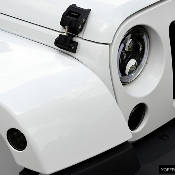 Feux répétiteurs clignotants fumés leds pour Jeep Wrangler JK - la paire