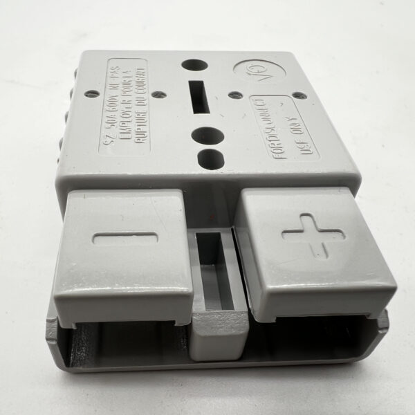 Alternative view of Connecteur hermaphrodite 50A gris - Prise rapide pour câble de 16mm2