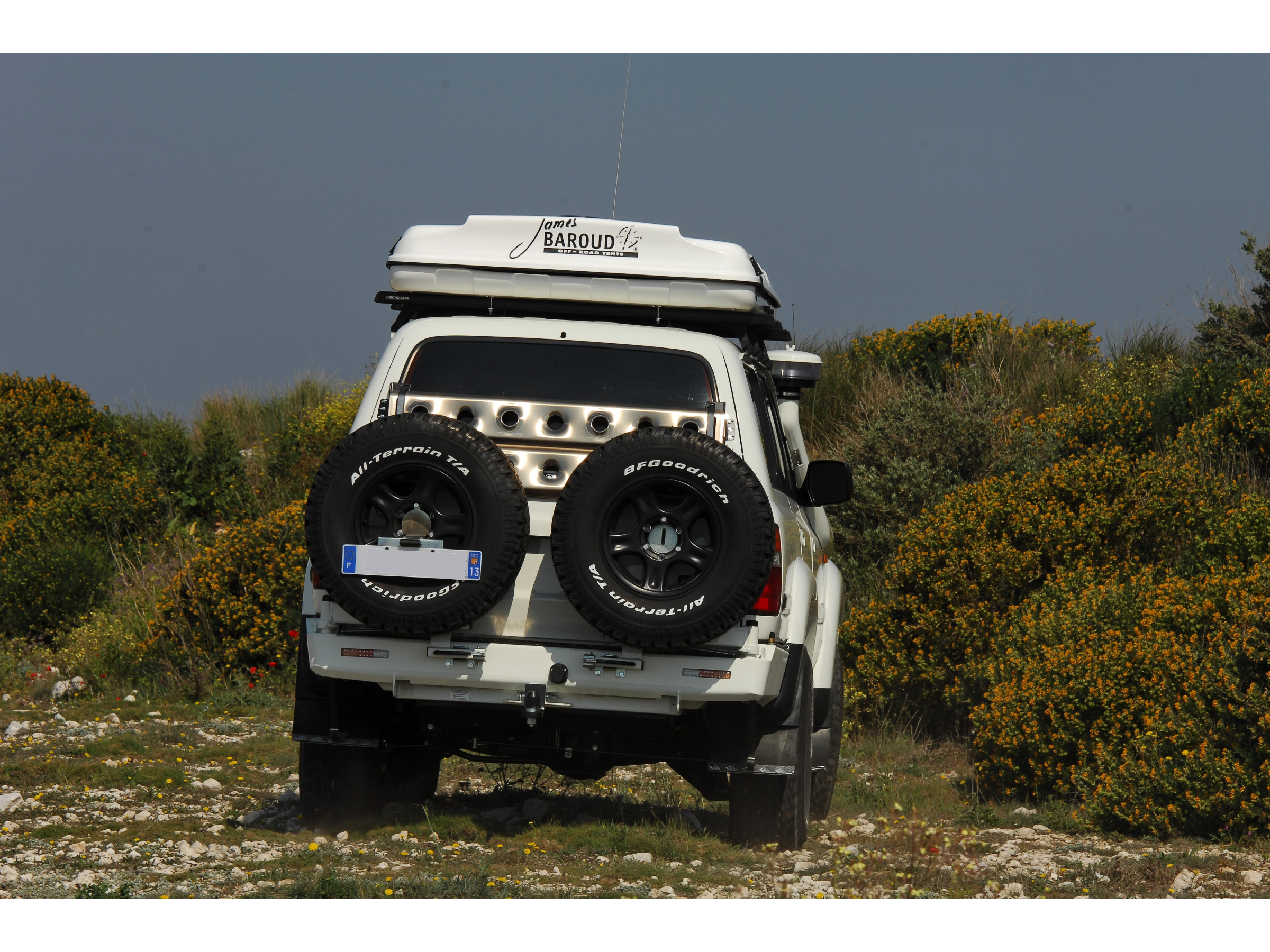 Pare Choc Arrière Kaymar Toyota HDJ80 – Image 2