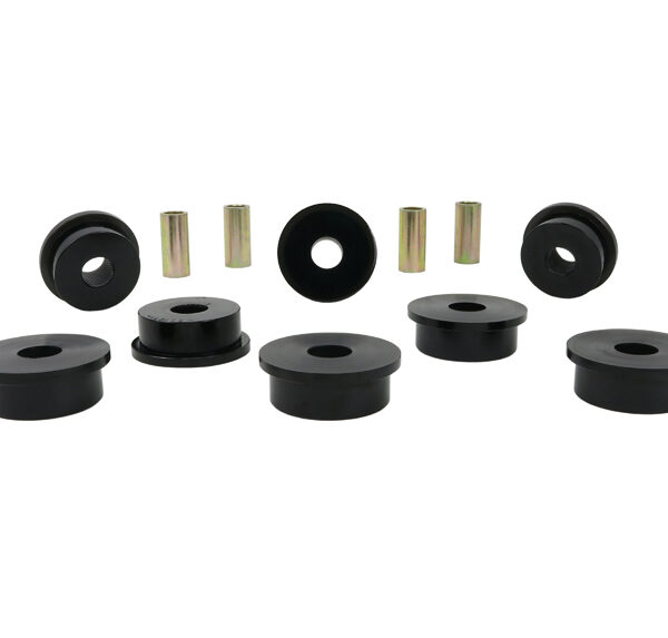 Alternative view of Kit 4 silent blocs côté pont avant en polyuréthane HDJ80 HZJ78 KZJ70 Patrol GR Y60 Y61