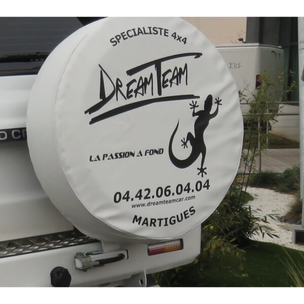 Alternative view of Porte roue de secours droit Kaymar Toyota HDJ80 et Nissan Patrol GR Y60