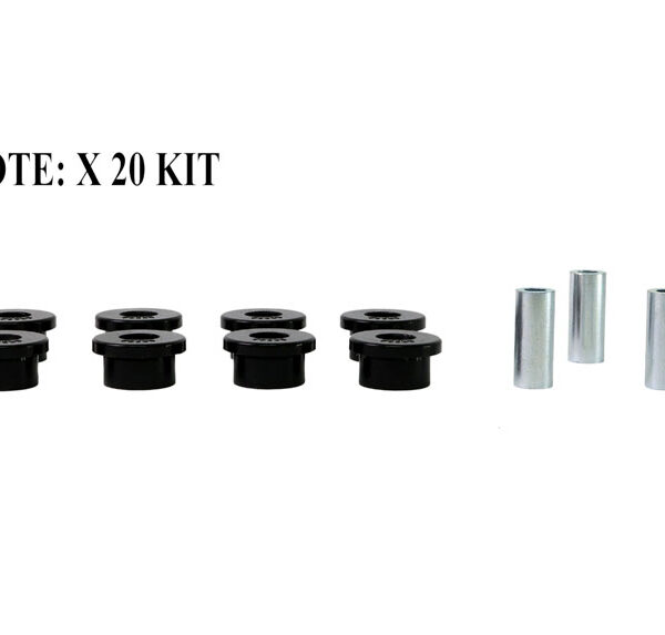 Alternative view of Kit silent bloc polyuréthane Nolathane tirants pont arrière supérieurs KDJ9 KZJ9