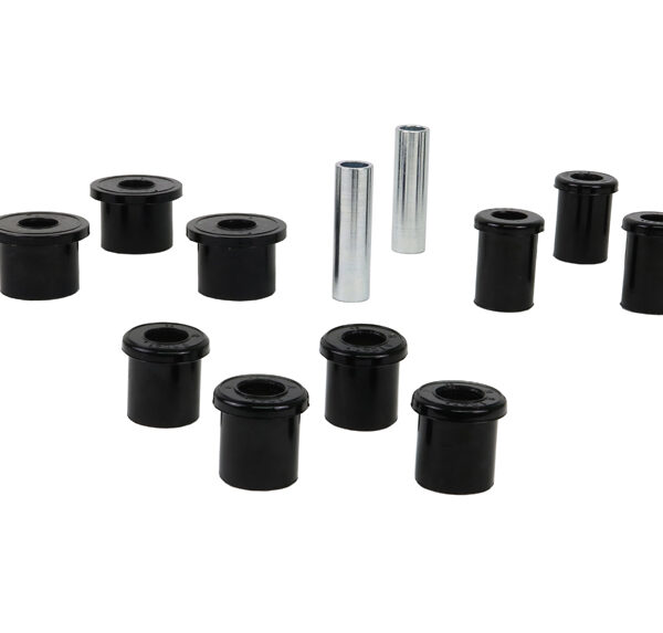 Alternative view of Kit silent blocs polyuréthane Nolathane lames de suspension arrière Toyota Hilux IFS 1988-2005