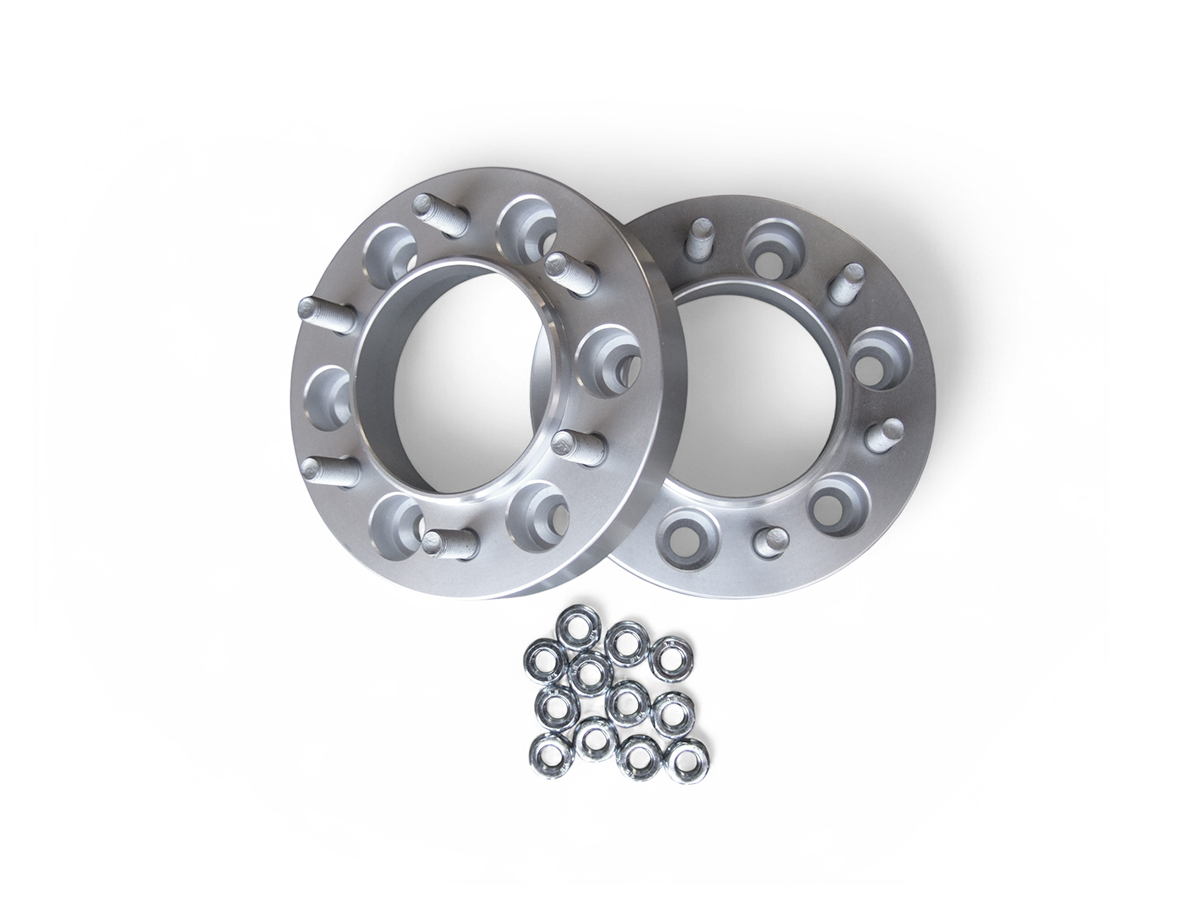 Paire élargisseurs de voie arrière alu Hofmann 30mm Toyota KDJ90 KDJ120 KDJ150 Hilux Vigo Revo – Image 2