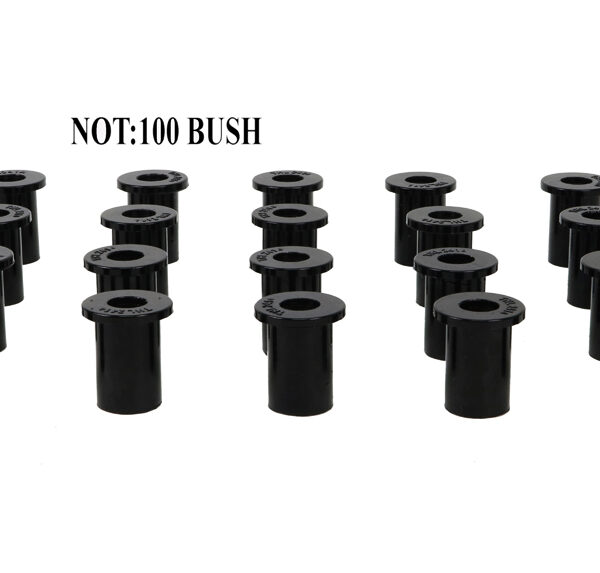 Alternative view of Spring - eye front & shackle bushing UNIT