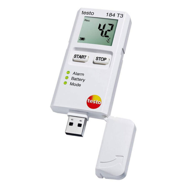 Alternative view of Enregistreur de temperature TESTO 184 T3 USB Engel