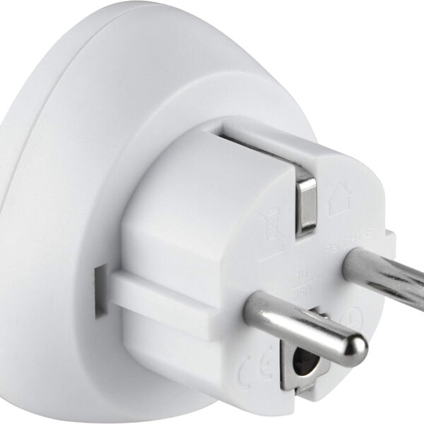 Alternative view of Adaptateur de voyage prise australienne vers prise française / européenne