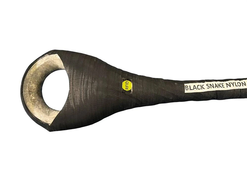Sangle kinétique professionnelle de traction Black Snake 10 Mètres 12 Tonnes – Image 2
