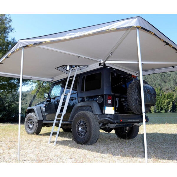 Alternative view of Store autoportant latéral droit ouverture 270° Falcon 250 James Baroud - Tunnel 58cm