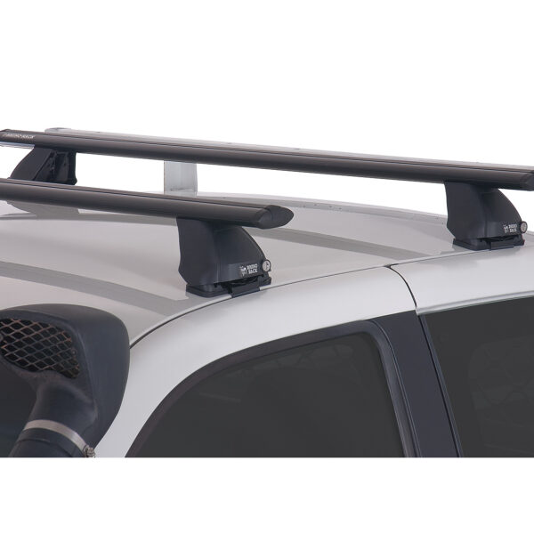 Kit 2 barres de toit Rhino Rack Sportz 1260mm Ford Courier Mazda Bravo Double Cab 1999-2006