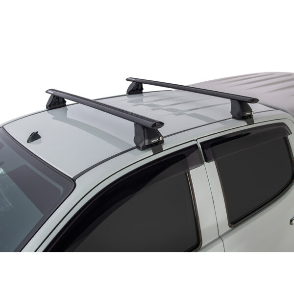Kit 2 barres de toit Rhino Rack Sportz 1260mm Isuzu D-Max Double Cab 2012-2020