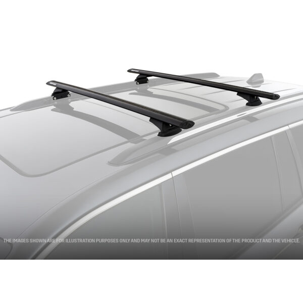 Kit 2 barres de toit Rhino Rack Sportz 1260mm Jeep Compass 2017+ Grand Cherokee L 2022+