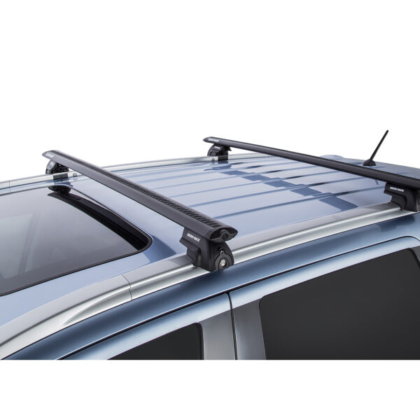 Kit 2 barres de toit Rhino Rack Sportz 1260mm Mitsubishi Outlander Peugeot 4008 2012-2022