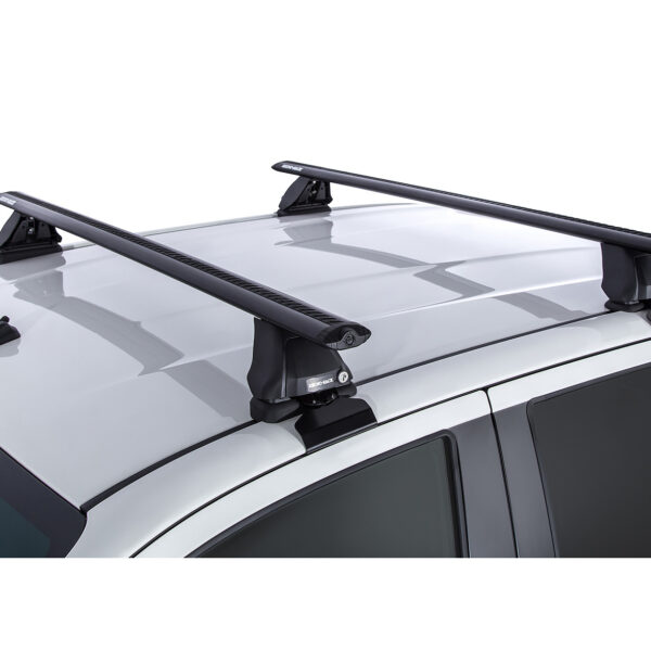 Kit 2 barres de toit Rhino Rack Sportz 1260mm Toyota Hilux Revo Double Cab 2015-