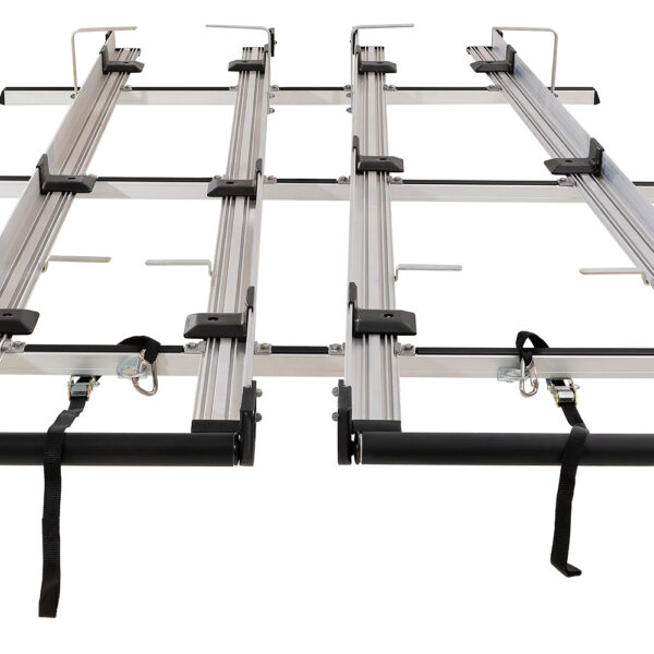 Système de porte-échelle double multi-coulissant 3 0 m Toyota Hiace Gen V 2005-2019 – Image 3