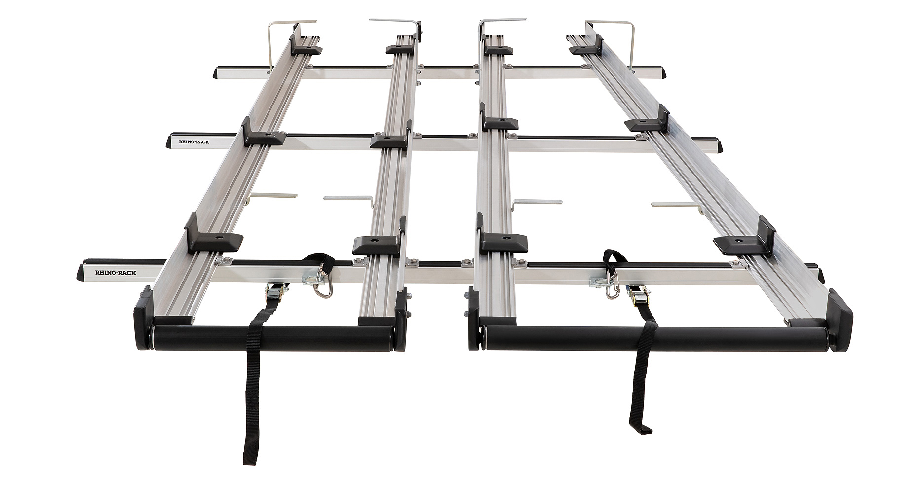 Système de porte-échelle double multi-coulissant 3 0 m Volkswagen Transporter T5 2004-2015 – Image 3