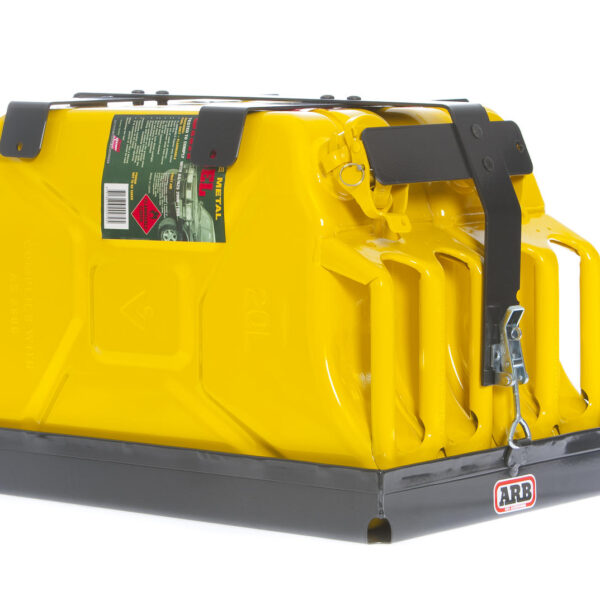 Alternative view of DOUBLE JERRY CAN HOLDER R/RACK