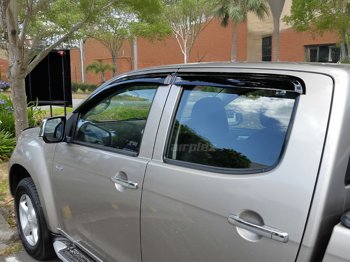 Jeu 4 déflecteurs vitre avant arrière Isuzu Dmax 2012-2020 – Image 3