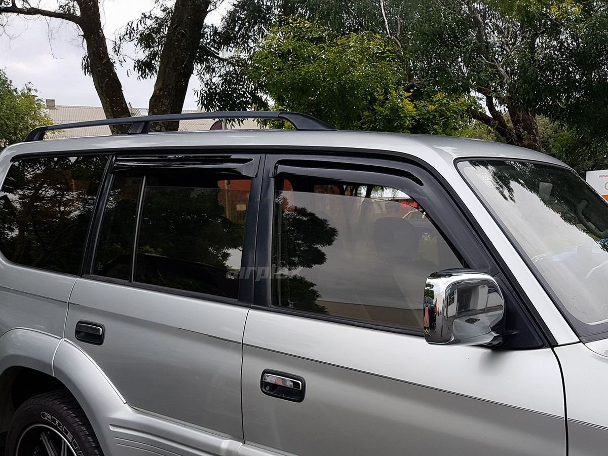 Jeu 4 déflecteurs vitre avant et arrière Toyota KZJ95 KDJ95 – Image 3